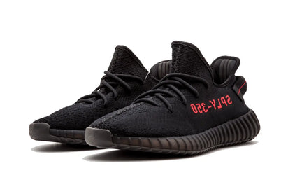 Yeezy Boost 350 V2 Black Red - zdjęcie 2