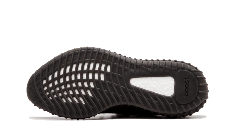 100% Oryginalne Yeezy Boost 350 V2 Black Red - widok z tyłu - 855.00 PLN