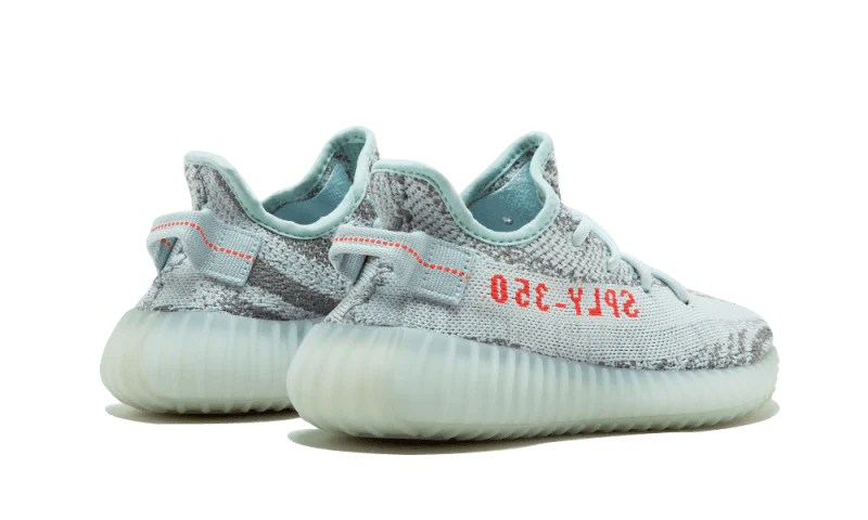 Buty Adidas Yeezy Boost 350 V2 Blue Tint - widok z przodu - Rozmiary EU