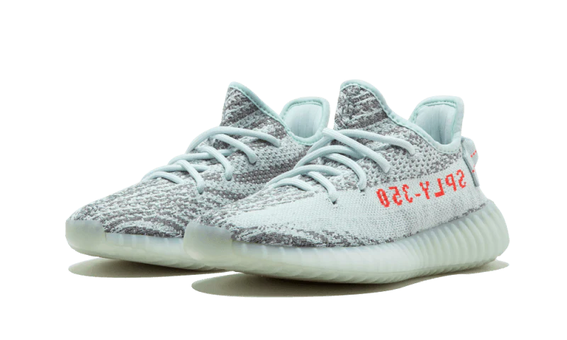 Kup oryginalne Yeezy Boost 350 V2 Blue Tint - widok z drugiego boku - Sneakersy