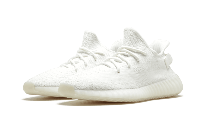 Kup oryginalne Yeezy Boost 350 V2 Cream/Triple White - widok z drugiego boku - Sneakersy
