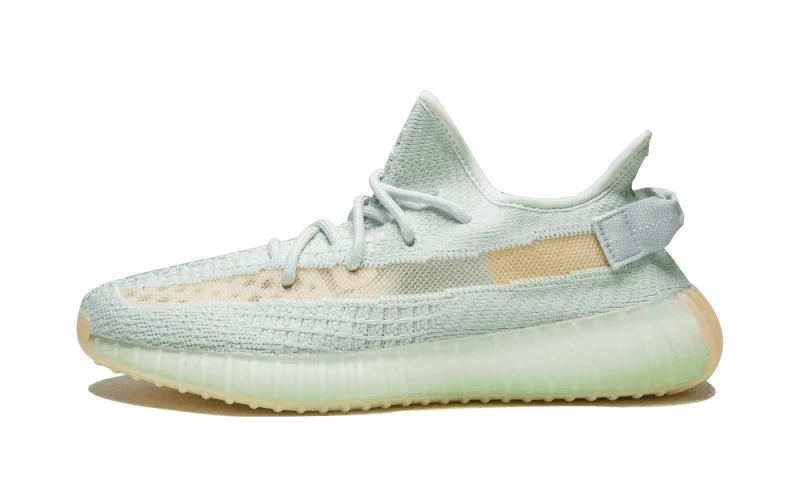 Adidas Yeezy Boost 350 V2 Hyperspace biały-szary - widok główny z boku | Saturaise.com
