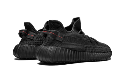 100% Oryginalne Yeezy Boost 350 V2 Static Black (Reflective) - widok z tyłu - 1725.00 PLN