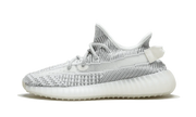 Adidas Yeezy Boost 350 V2 Static (Non-Reflective) biały-brązowy - widok główny z boku | Saturaise.com