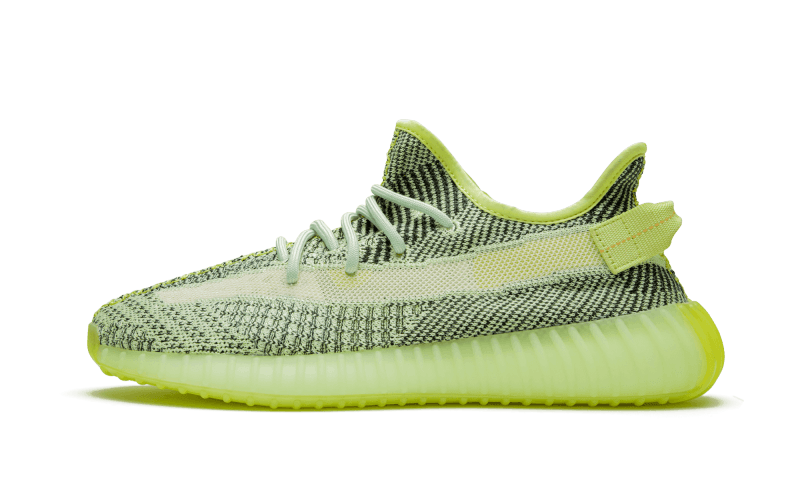 Adidas Yeezy Boost 350 V2 Yeezreel (Non-Reflective) czarny-zielony - widok główny z boku | Saturaise.com