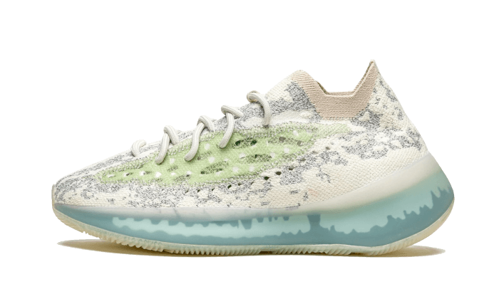 Yeezy Yeezy Boost 380 Alien Blue niebieski-szary - widok główny z boku | Saturaise.com