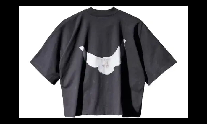 Kup oryginalne Yeezy Gap Dove No Seam Tee Black SS22 - widok z drugiego boku - Sneakersy