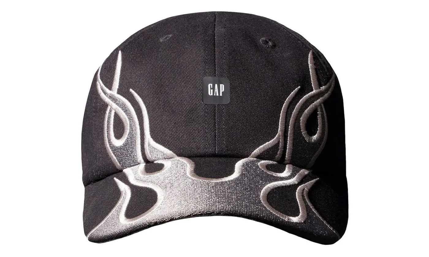 Adidas Yeezy Gap Flame Cap Black czarny - widok główny z boku | Saturaise.com
