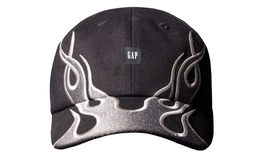 Adidas Yeezy Gap Flame Cap Black czarny - widok główny z boku | Saturaise.com