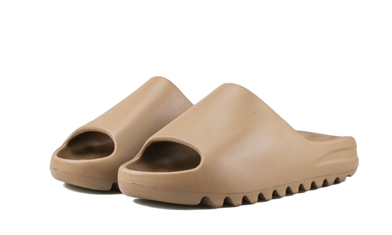 Kup oryginalne Yeezy Slide Earth Brown - widok z drugiego boku - Sneakersy
