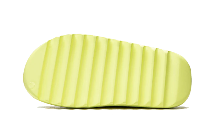 100% Oryginalne Yeezy Slide Glow Green - widok z tyłu - 765.00 PLN