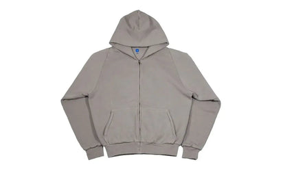 Adidas Yeezy x Gap Zip Up Exclusive Hoodie Light Grey szary - widok główny z boku | Saturaise.com