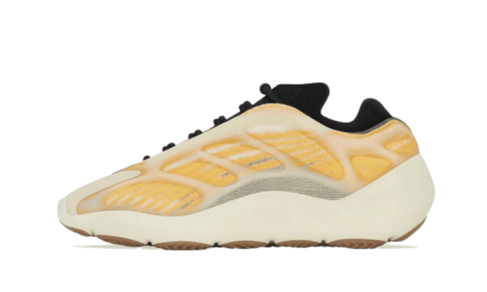 Adidas Yeezy 700 V3 Mono Safflower żółty-pomarańczowy - widok główny z boku | Saturaise.com