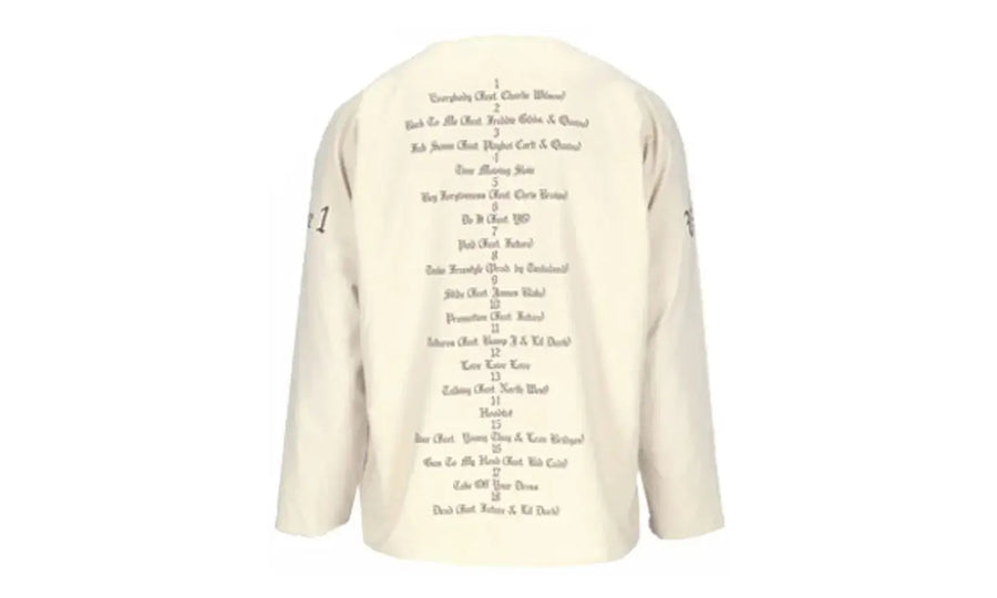 Kup oryginalne YZY Vultures Long T White - widok z drugiego boku - Sneakersy