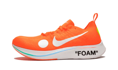 Off White Zoom Fly Mercurial Off-White Total Orange - widok główny z boku - Streetwear