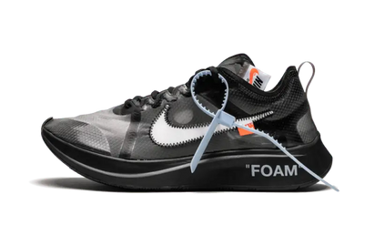 Louis Vuitton Zoom Fly Off-White Black Silver - widok główny z boku - Streetwear
